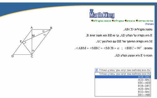 from mathking web site